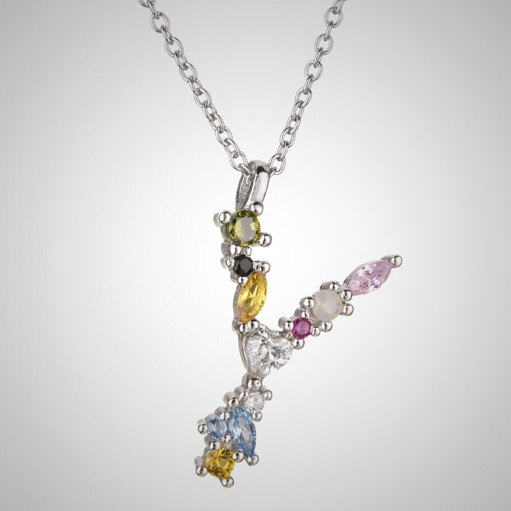 Nerina – Shiny Initial Necklace