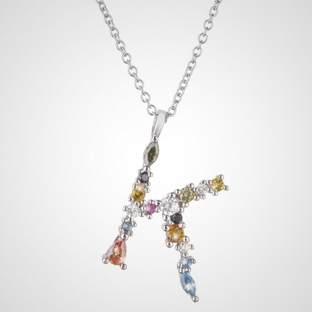 Nerina – Shiny Initial Necklace