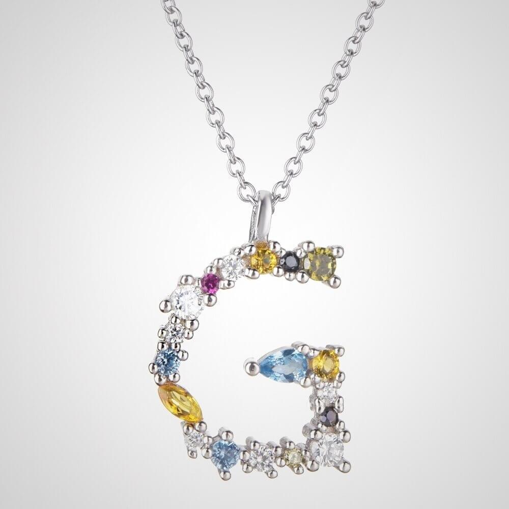 Nerina – Shiny Initial Necklace