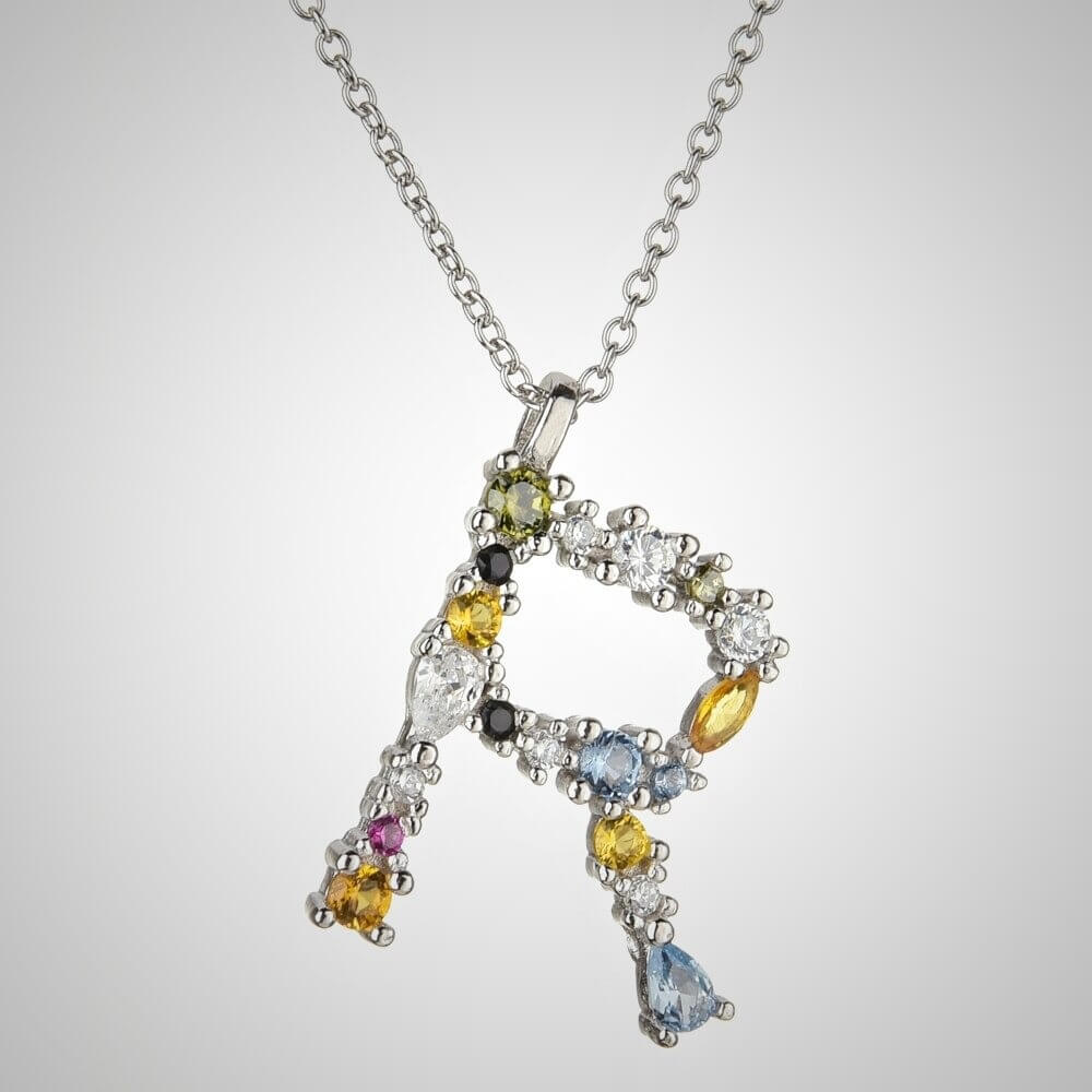 Nerina – Shiny Initial Necklace