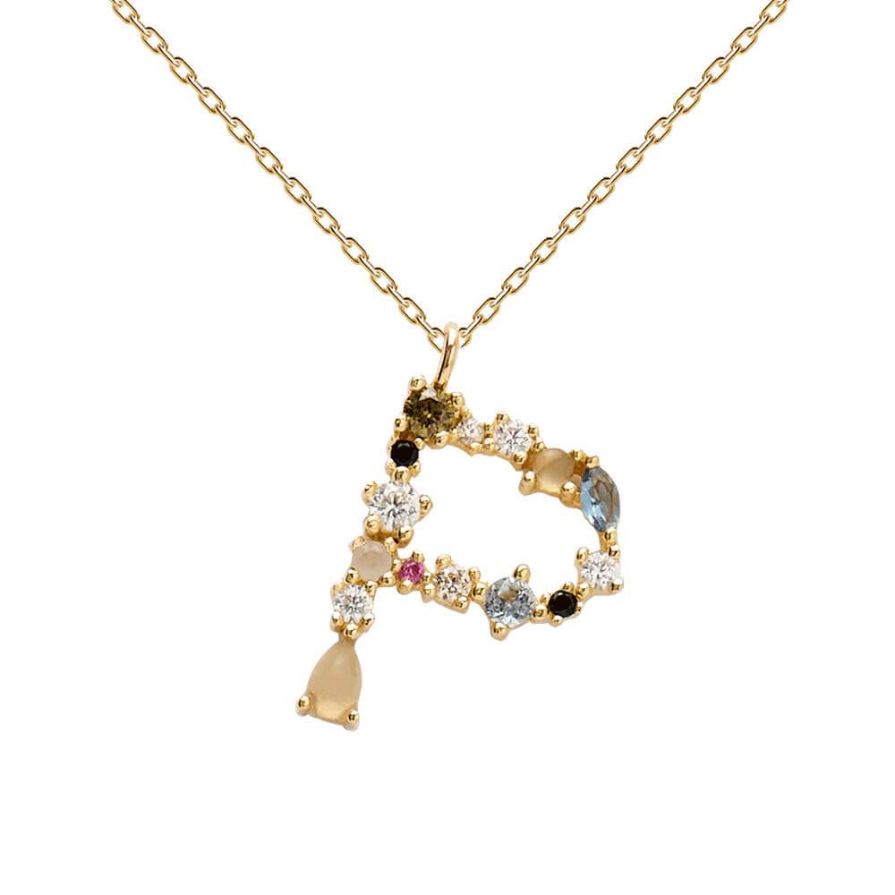Nerina – Shiny Initial Necklace