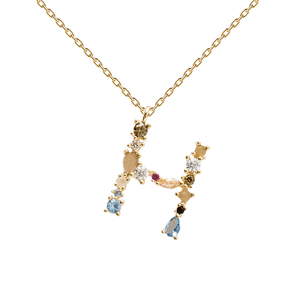 Nerina – Shiny Initial Necklace