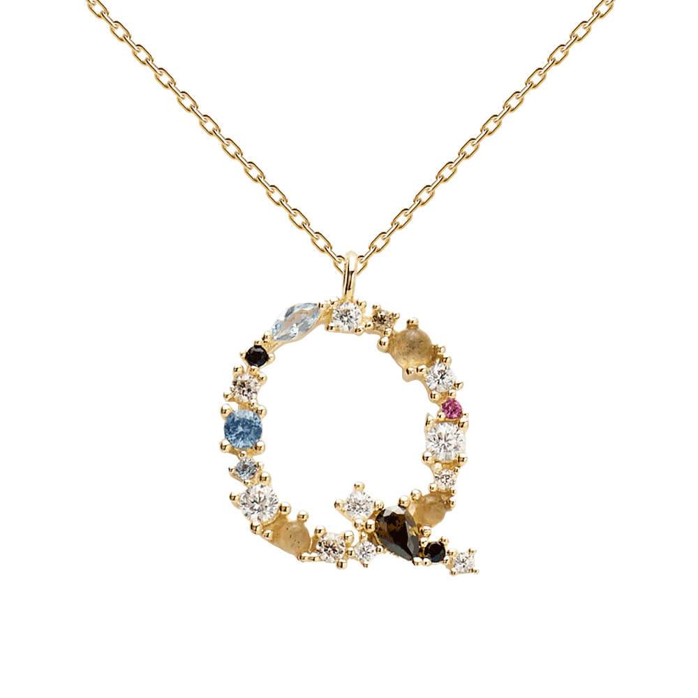 Nerina – Shiny Initial Necklace