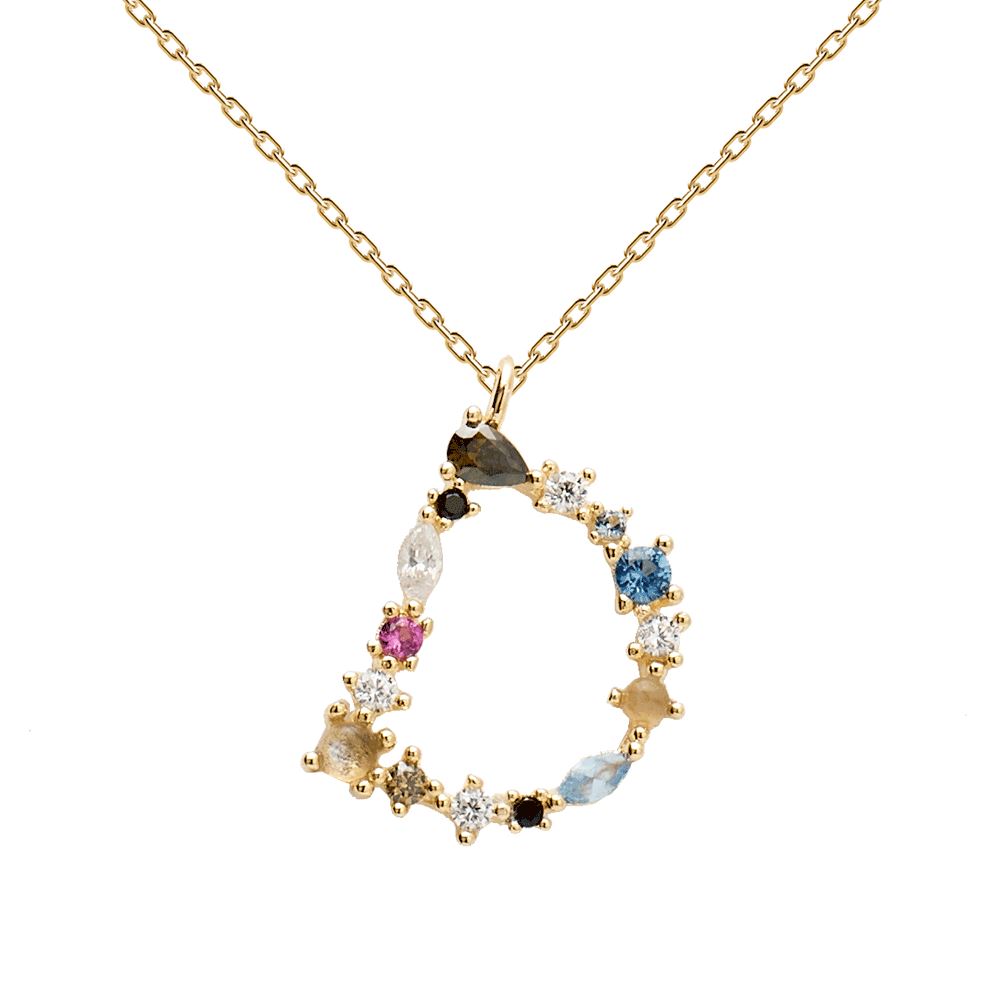 Nerina – Shiny Initial Necklace