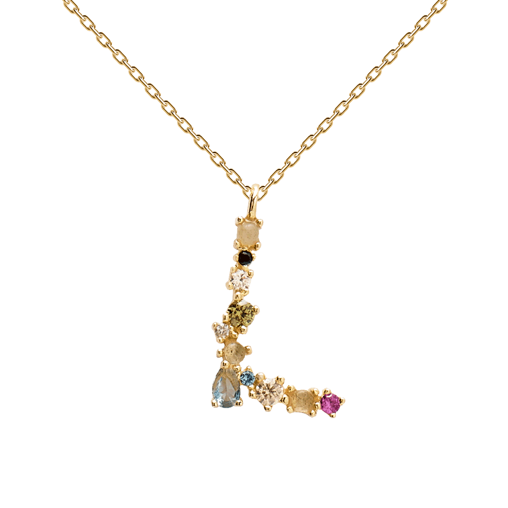 Nerina – Shiny Initial Necklace
