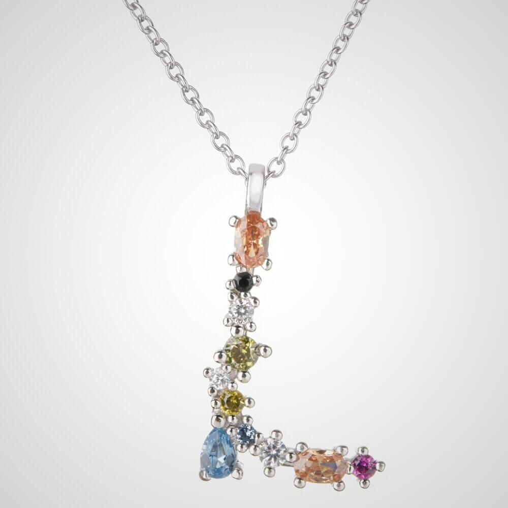 Nerina – Shiny Initial Necklace