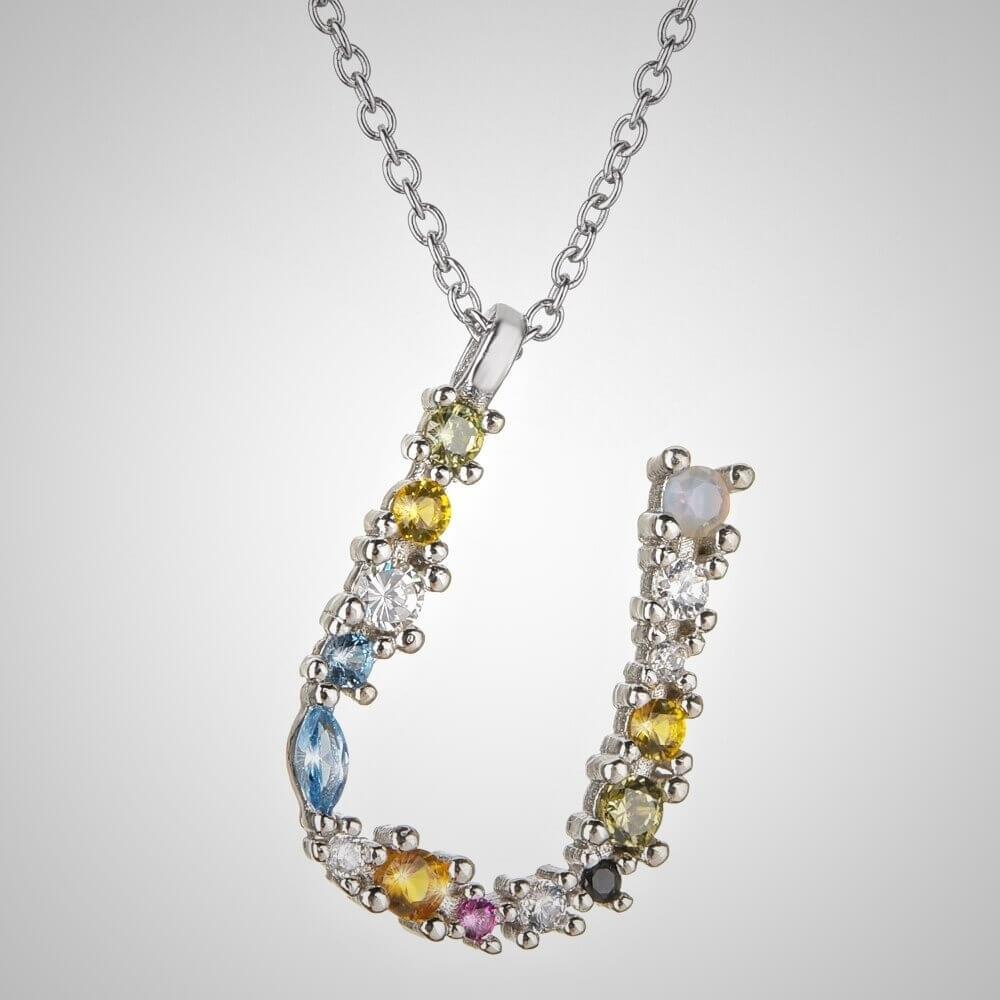 Nerina – Shiny Initial Necklace