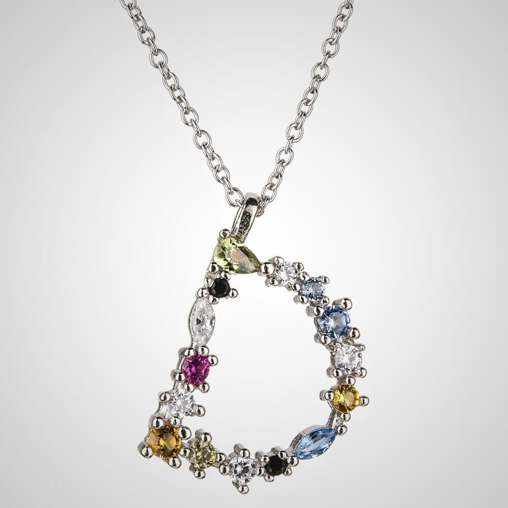 Nerina – Shiny Initial Necklace