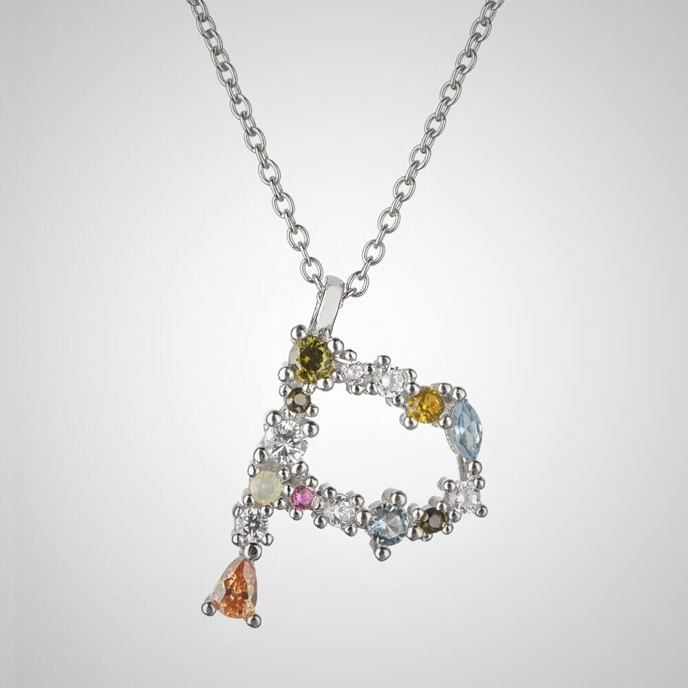 Nerina – Shiny Initial Necklace
