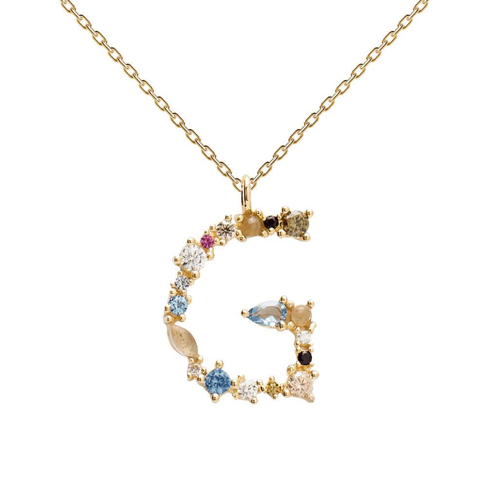 Nerina – Shiny Initial Necklace