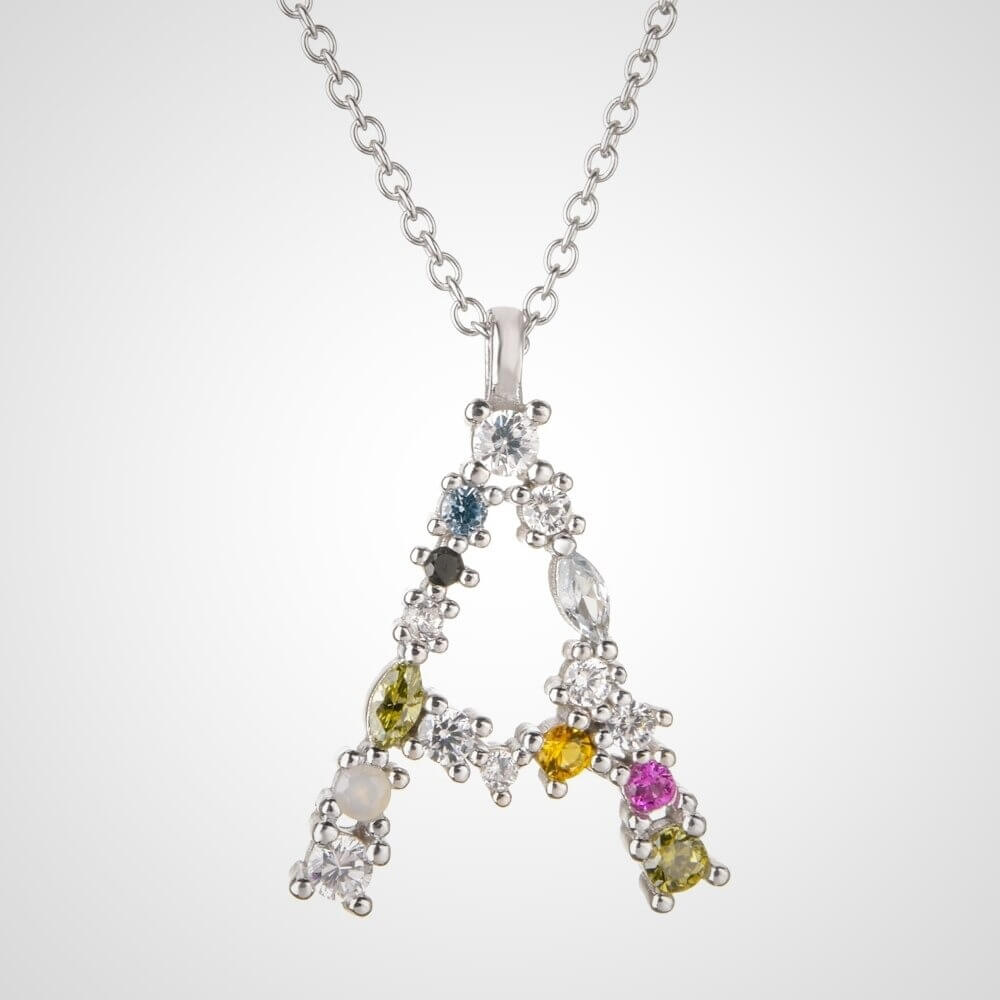 Nerina – Shiny Initial Necklace