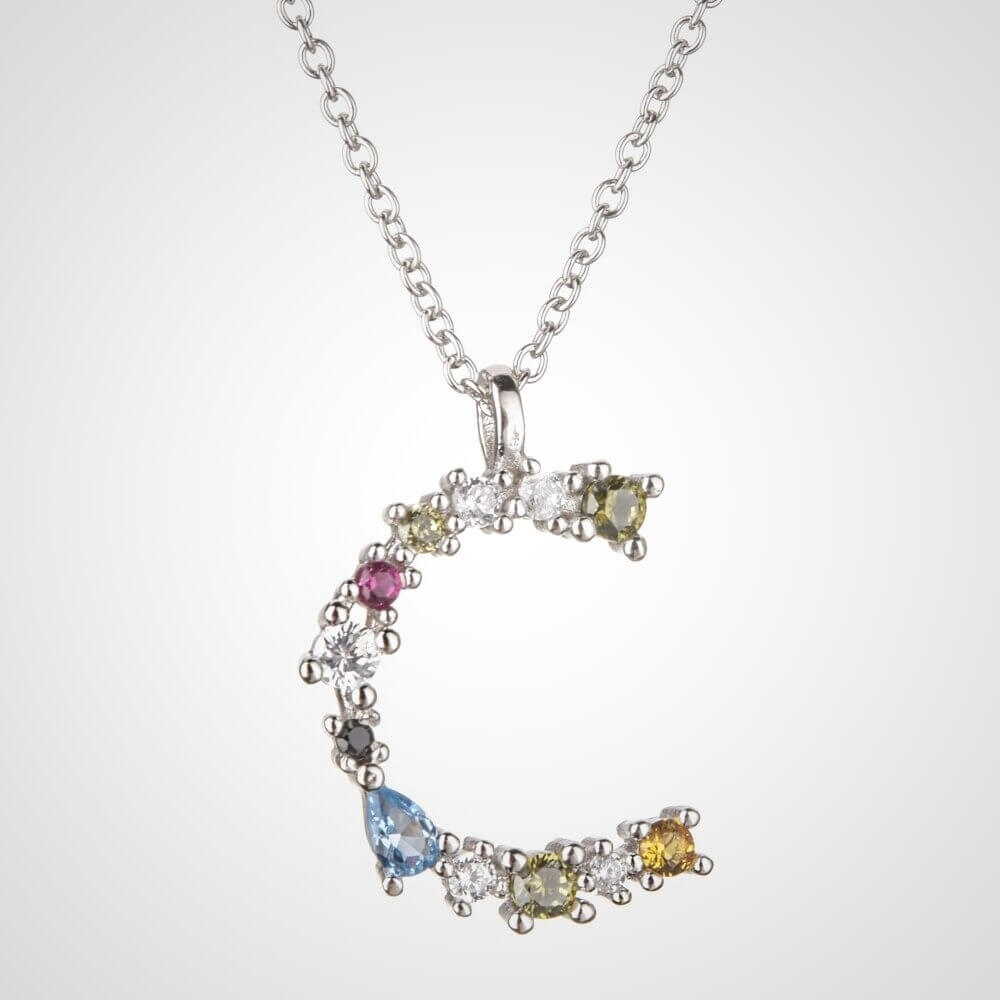 Nerina – Shiny Initial Necklace