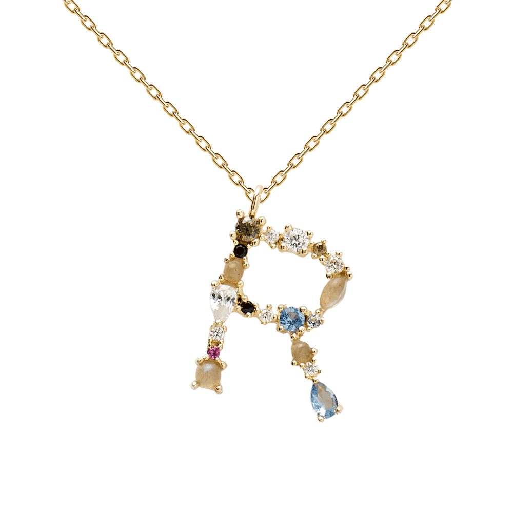 Nerina – Shiny Initial Necklace