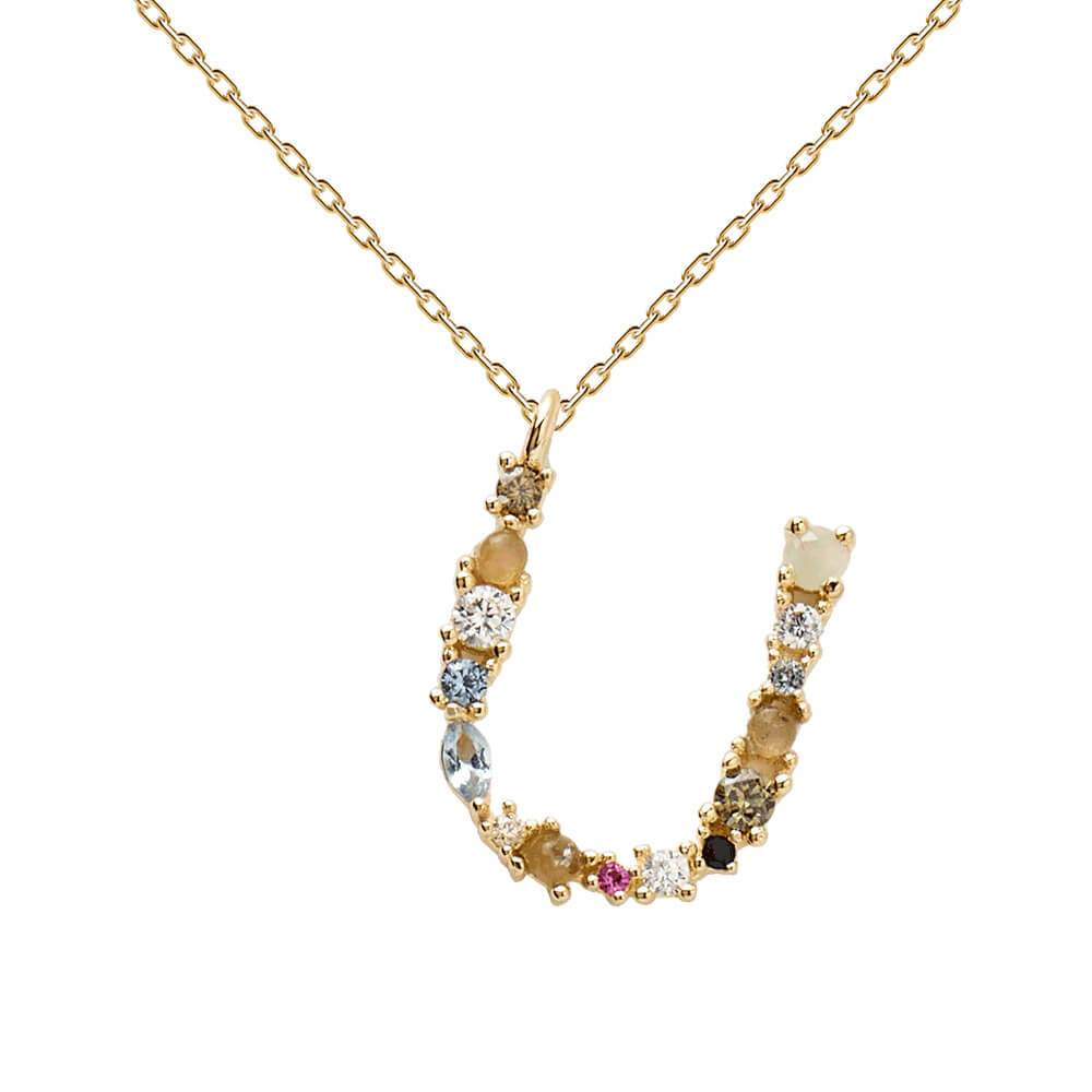 Nerina – Shiny Initial Necklace