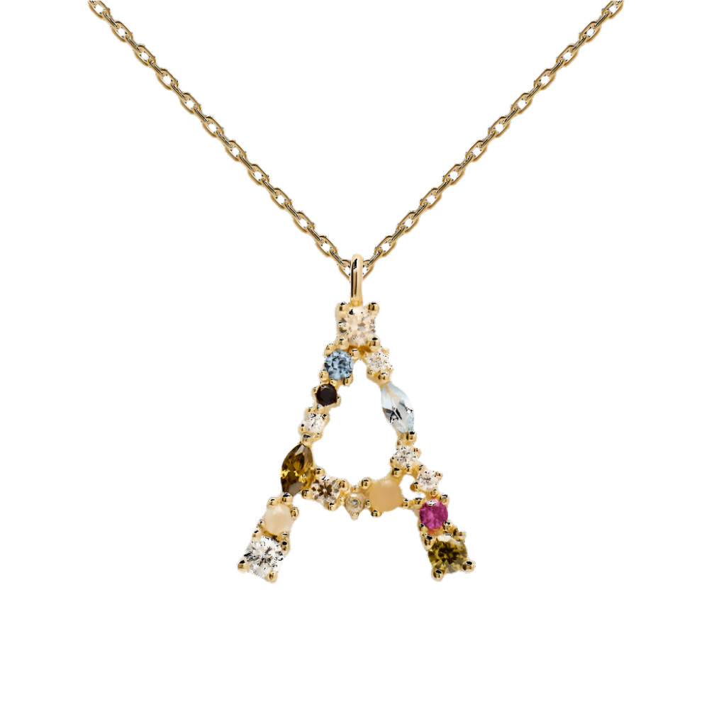 Nerina – Shiny Initial Necklace