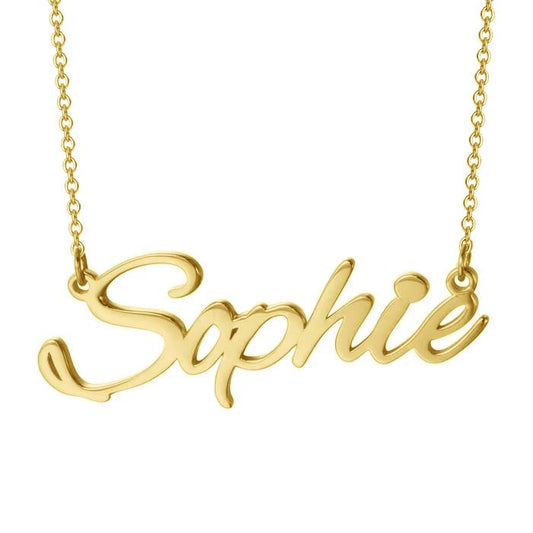Soline – Custom name necklace