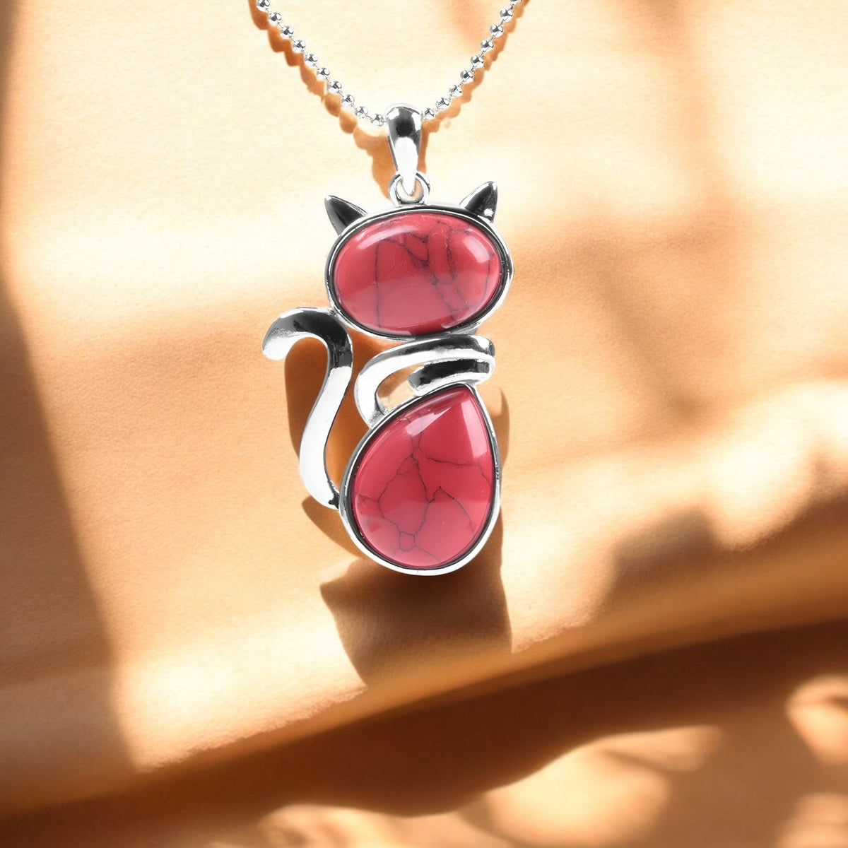 Mila – Cat Collar Made of Natural Stone
