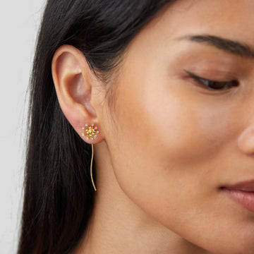 Wish for Something – Dandelion Earrings
