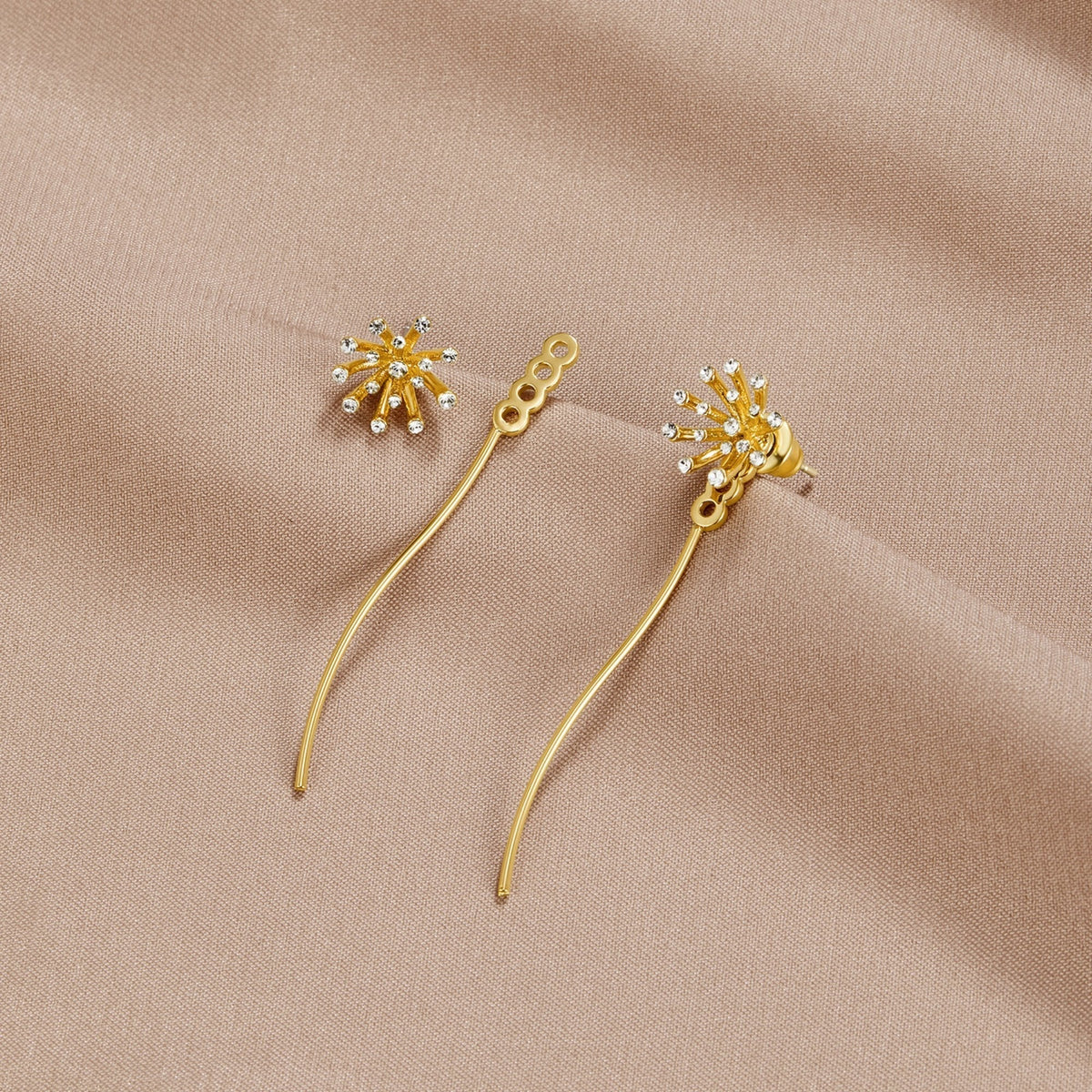 Wish for Something – Dandelion Earrings