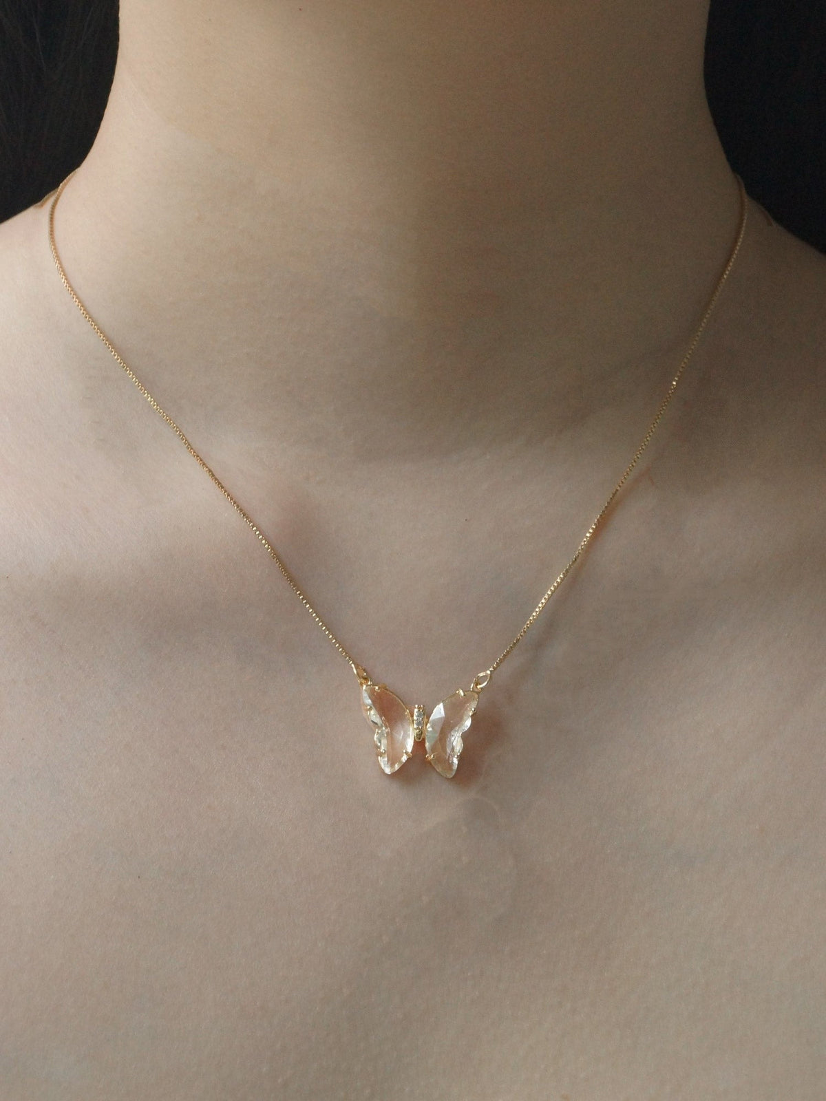Evelyn - Butterfly Necklace