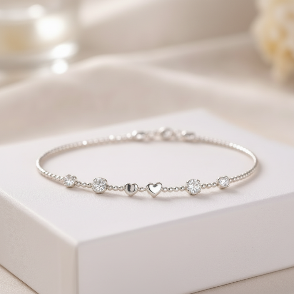 Delicate Heart Bracelet