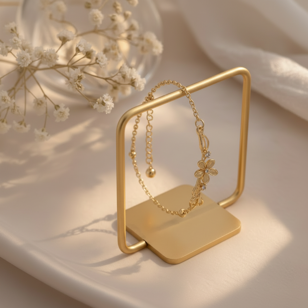 Delicate Floral Bracelet