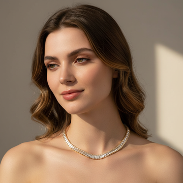 Nancy – Fully Embellished Necklace