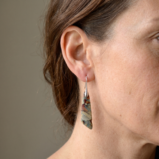 Maelis – Earrings made of Special Natural Stones
