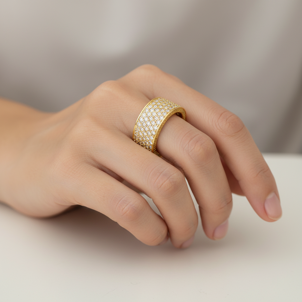 Tally – Ring with Decorative Detail