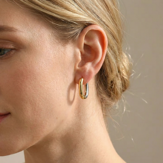 Thea – Metal Earrings