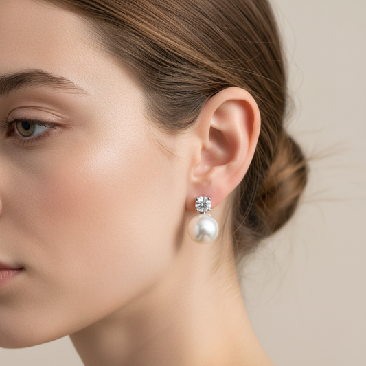 Carmel – Square Earrings made of High-Quality Silver