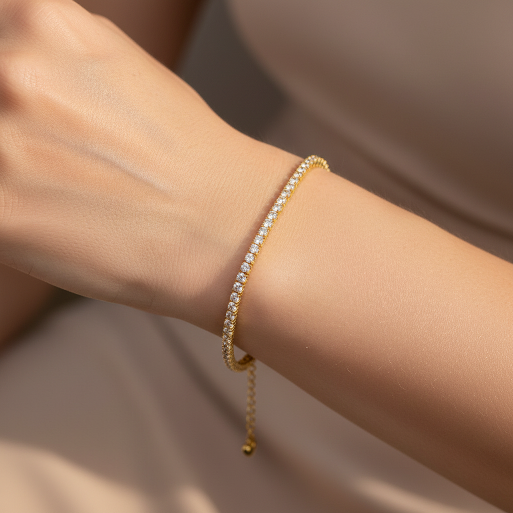 Cher – Stylish Zirconia Bracelet
