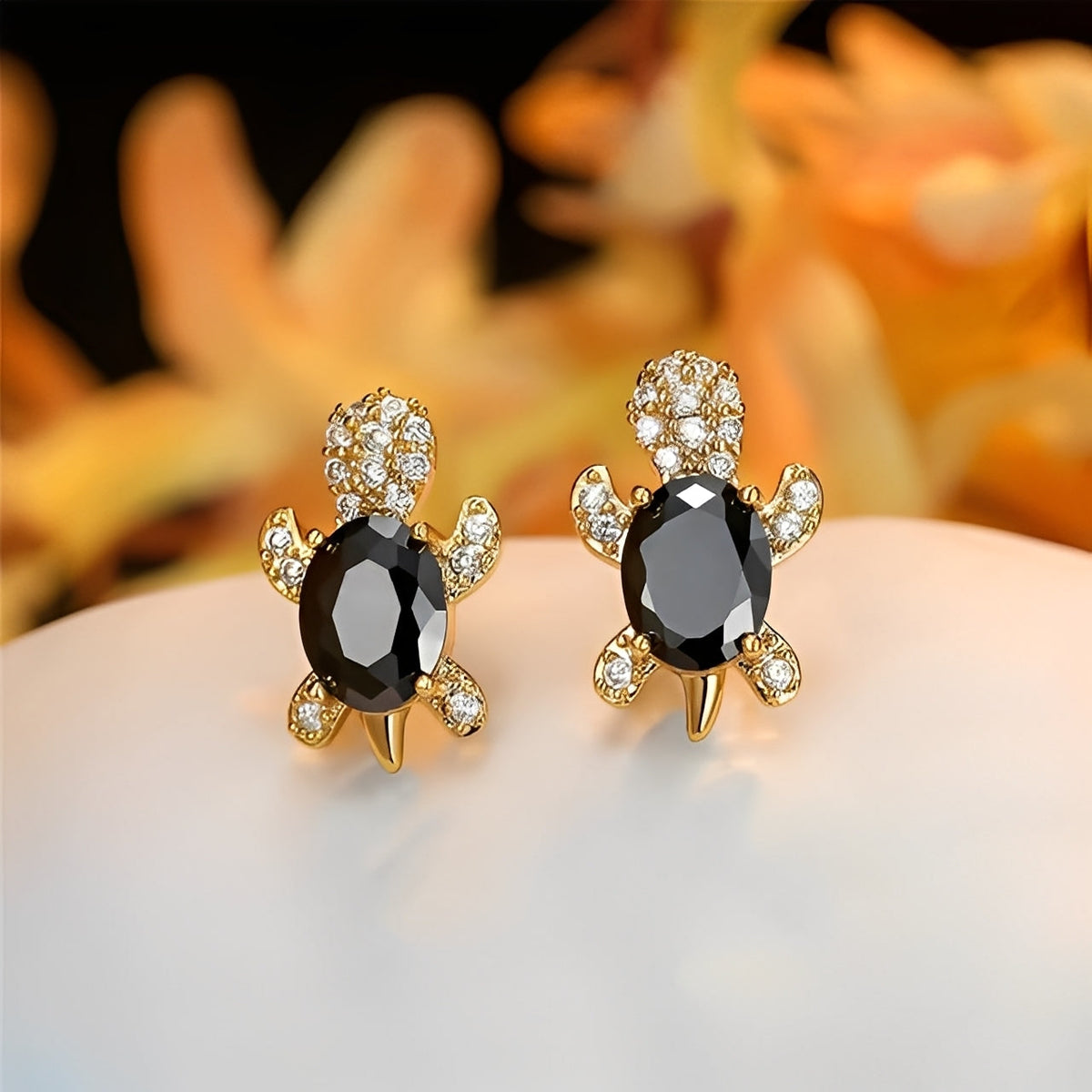 Talia – Sea Turtle Earrings
