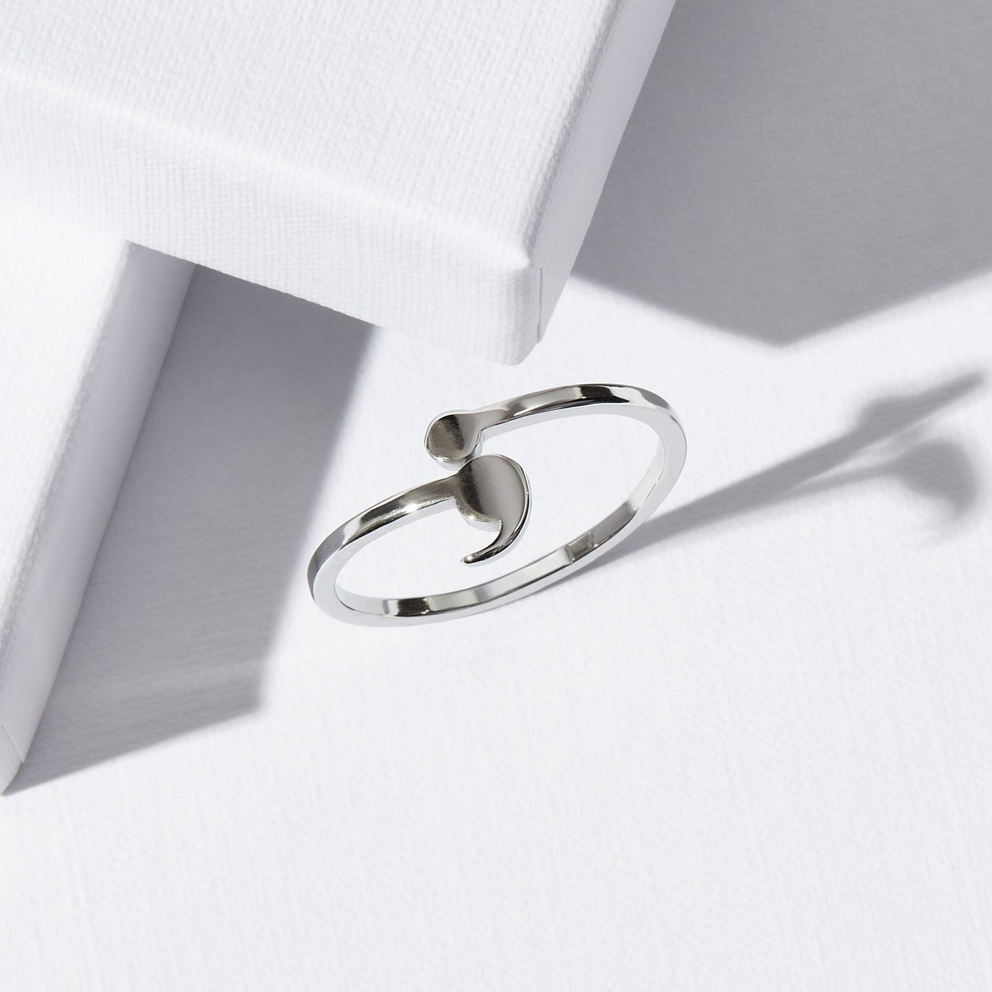 Slim Semicolon Ring - Strength Ring